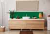 Crédence salle de bain : Vert menthe RAL 6029