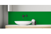 Crédence salle de bain Vert pur RAL 6037