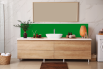 Crédence salle de bain Vert pur RAL 6037