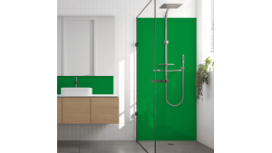 Crédence salle de bain Vert pur RAL 6037