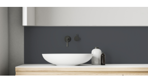 Crédence salle de bain : Gris ardoise RAL 7015