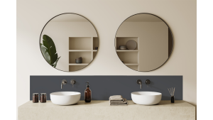 Crédence salle de bain : Gris ardoise RAL 7015