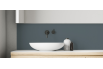 Crédence salle de bain Gris bleu RAL 7031