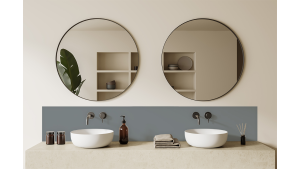 Crédence salle de bain Telegris 2 RAL 7046