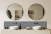 Crédence salle de bain Telegris 2 RAL 7046