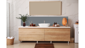 Crédence salle de bain Telegris 2 RAL 7046