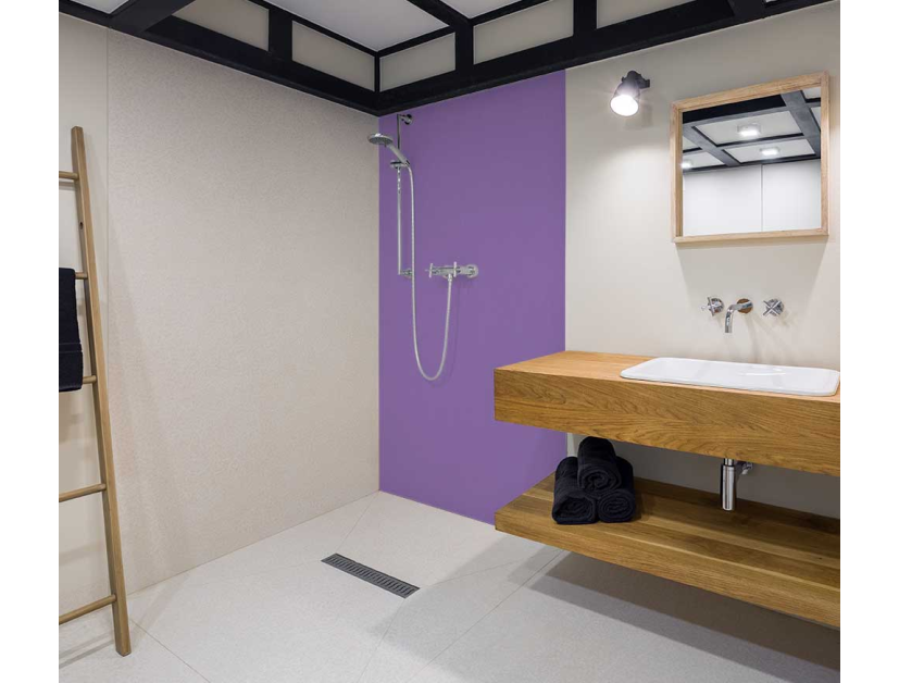 Panneau de douche : RAL 4005