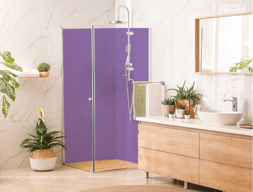 Panneau de douche : RAL 4005