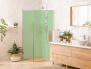 Panneau de douche : Vert blanc RAL 6019