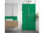 Panneau de douche : Vert signalisation 6024
