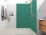 Panneau de douche : Turquoise menthe RAL 6033