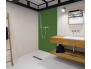 Panneau de douche : Vert herbe RAL 6010