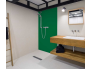 Panneau de douche : Vert menthe RAL 6029