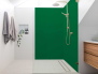 Panneau de douche : Vert menthe RAL 6029