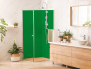 Panneau de douche : Vert pur RAL 6037