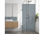 Panneau de douche : Gris argent RAL 7001