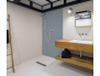 Panneau de douche : Gris argent RAL 7001