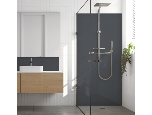 Panneau de douche : Gris ardoise RAL 7015