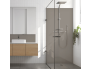 Panneau de douche : Gris pierre RAL 7030