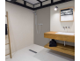 Panneau de douche : Gris pierre RAL 7030