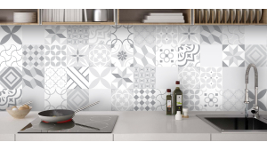Carreaux ciment gris
