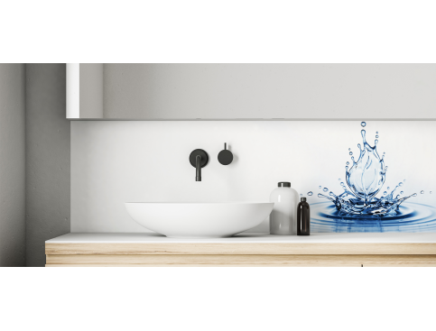 Crédence salle de bain : Splash