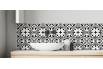 Crédence salle de bain : Carrelage classique 5
