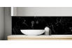 Crédence salle de bain : Marbre noir de Trieste