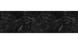 Crédence salle de bain : Marbre Alberica noir