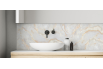 Crédence salle de bain : Marbre ocre Trieste 2