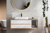 Crédence salle de bain : Marbre ocre Trieste 2