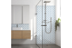 Crédence salle de bain : Rosace art déco