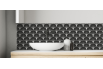 Crédence salle de bain : Rosace art déco 2