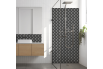 Crédence salle de bain : Rosace art déco 2