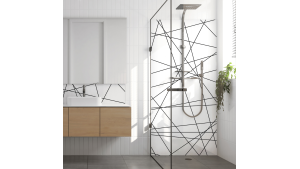 Crédence salle de bain : Diagonales