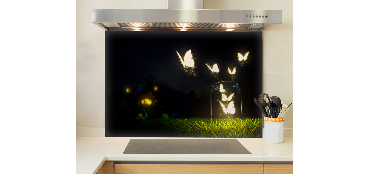Papillons et lumière 
