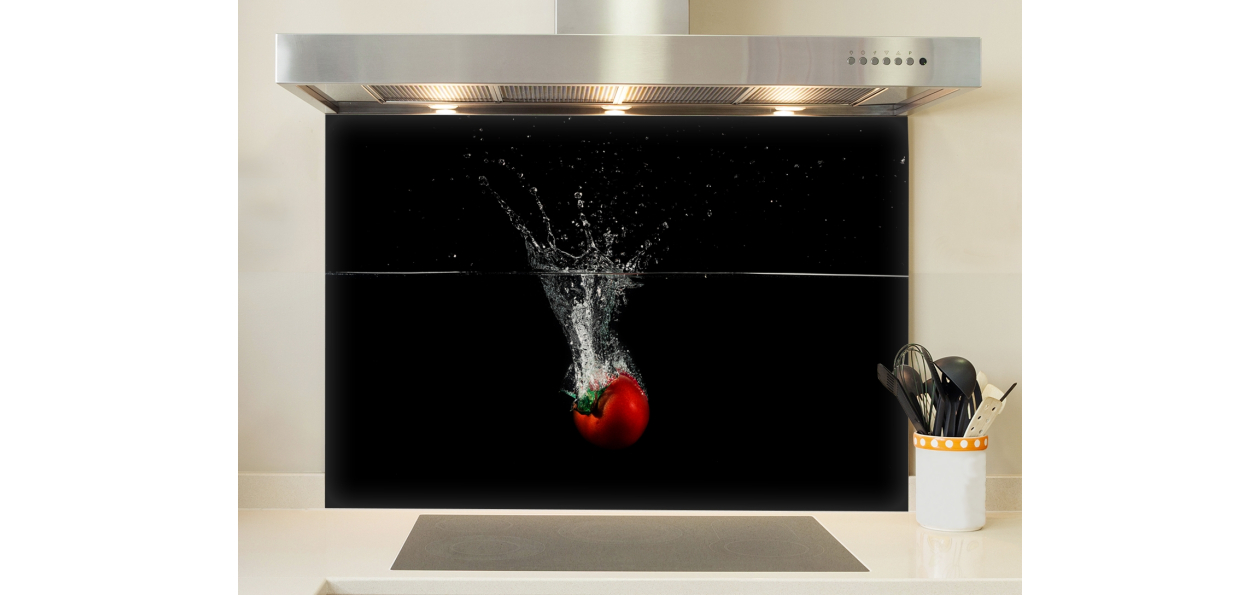 Splash et tomate