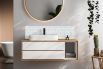 Crédence salle de bain : Cubes