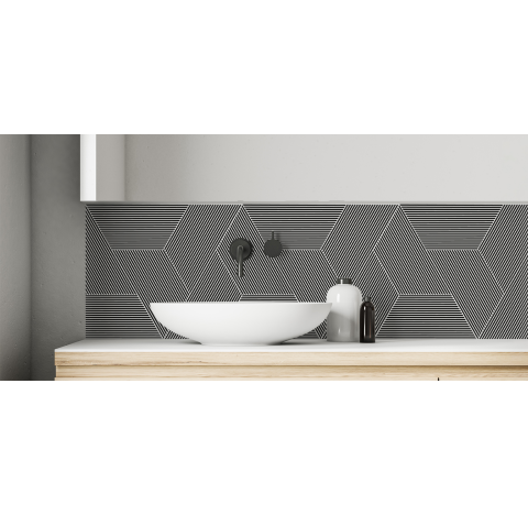 Crédence salle de bain : Géométrie 1