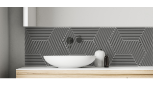 Crédence salle de bain : Géométrie 1