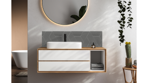 Crédence salle de bain : Géométrie 1