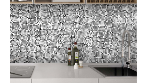 Carreaux et noir et blanc