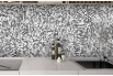 Carreaux et noir et blanc