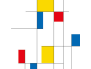 Panneau de douche : Mondrian 2