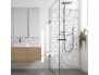Panneau de douche : Terrazo bleu