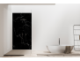 Panneau de douche : Marbre noir de Trieste