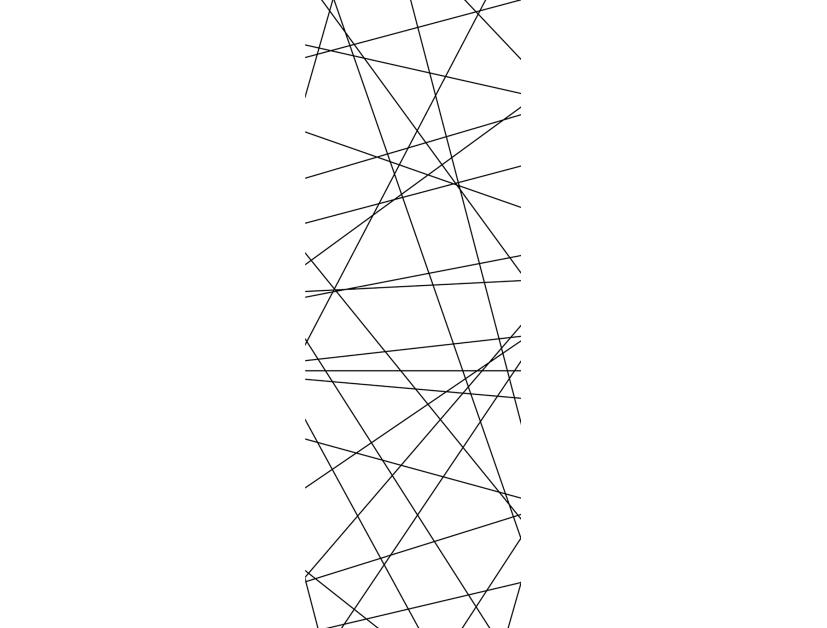 Panneau de douche : Diagonales