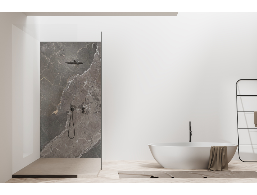 Panneau de douche : Marbre Ocre Verone