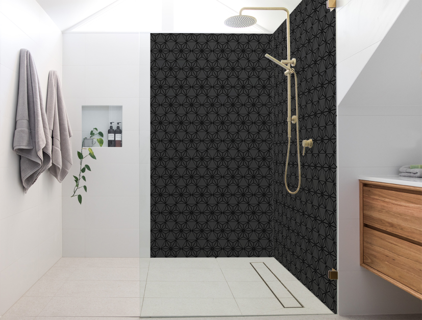 Panneau de douche : Étoiles 3