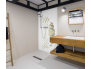 Panneau de douche : Galets zen 2